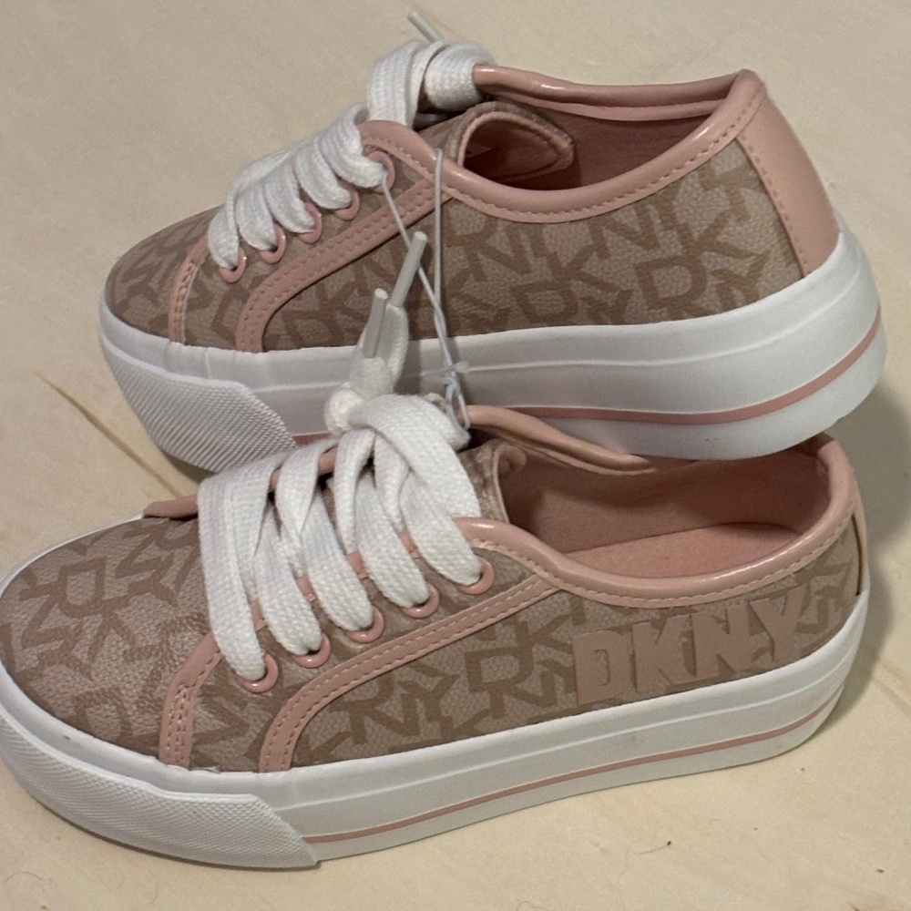 Little Girl's & Girl's Hannah Monogram Low Top Sneakers